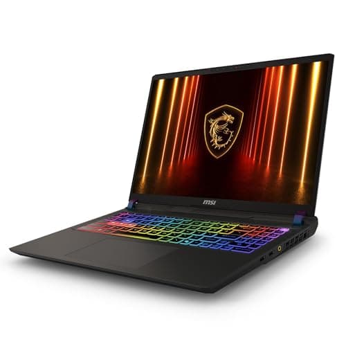 MSI Vector 16 HX Gaming Laptop, NVIDIA RTX 5080 16GB GDDR7, Intel Ultra 9 275HX(Up to 5.4GHz), 16 inches QHD+ LCD 240Hz, Thunderbolt 5, 64 GB DDR5, 2 TB SSD, Windows 11 Pro, Office Pro Lifetime