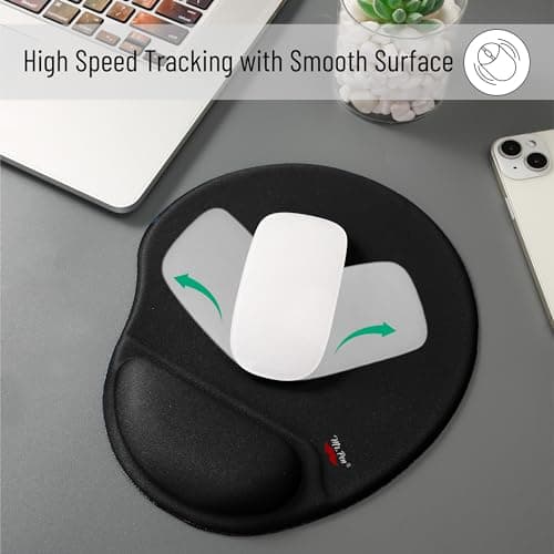 Mr. Pen- Mouse Pad with Wrist Support, Ergonomic Pad, Gel Gaming Support, Back to School Supplies