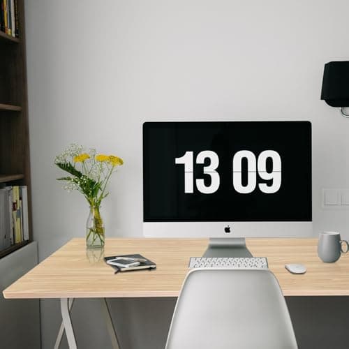 QLLY One-Piece Wood Tabletop, Replacement Board Desktop, Universal Countertop for Table and Workstation (Natural, 39.3x23.6 inch)