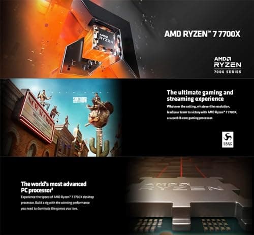 INLAND AMD Ryzen 7 7700X CPU Processor with MSI PRO B650M-A WiFi ProSeries Motherboard (AM5, mATX, DDR5, M.2, USB 3.2 Gen 2, Wi-Fi 6E), Sold by Micro Center