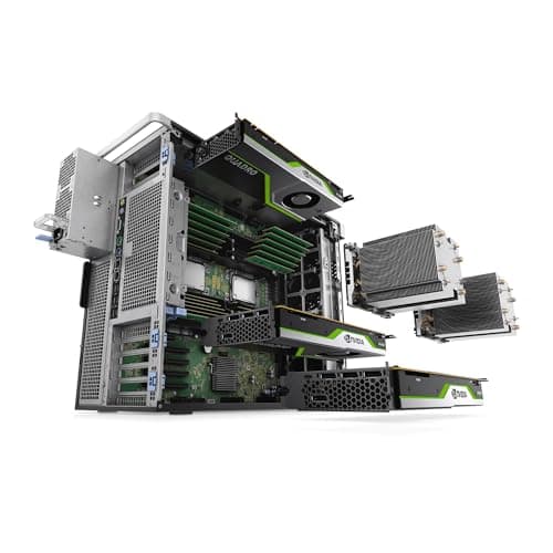 PCSP High End Precision 7920 Tower Workstation, 2X Intel Xeon Platinum 8160 up to 3.7GHz (48-Cores/96 Threads), 1TB M.2 NVMe + 4TB HDD, Quadro P2000 5GB, Windows 11 Pro 64-bit (Renewed) (384GB DDR4)