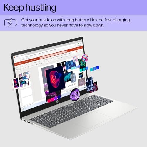 HP 15.6 inch Laptop, HD Touchscreen Display, AMD Ryzen 3 7320U, 8 GB RAM, 128 GB SSD, AMD Radeon Graphics, Windows 11 Home in S Mode, Natural Silver, 15- fc0099nr