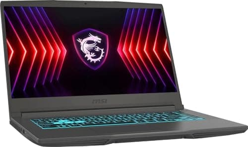 MSI Thin A15 AI Gaming Laptop 15.6" FHD IPS 144Hz AMD Octa-core Ryzen 9 8945HS Up to 16 Tops (Beats i7-12700H) 32GB RAM 1TB SSD GeForce RTX 4060 Backlit Win11 ICP Hub/AI Gaming