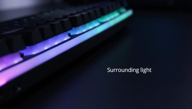 RedThunder K10 Wireless Gaming Keyboard and Mouse Combo, LED Backlit Rechargeable 3800mAh Battery, Mechanical Feel Anti-ghosting Keyboard + 7D 3200DPI Mice for PC Gamer (Black)