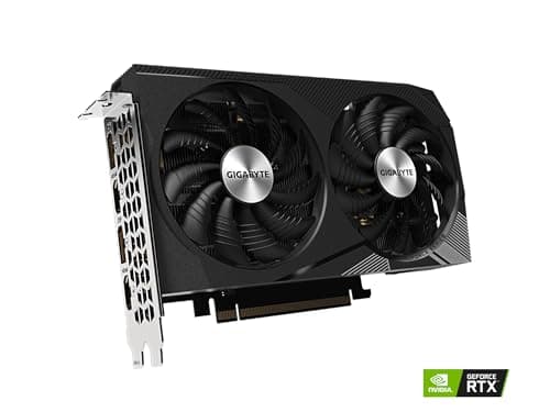 GIGABYTE GeForce RTX 3060 WINDFORCE OC 12G (rev. 2.0) Graphics Card, 2X WINDFORCE Fans, 12GB 192-bit GDDR6, GV-N3060WF2OC-12GD Rev2.0 Video Card