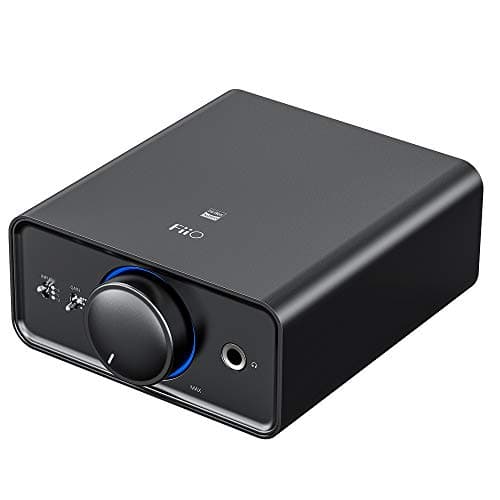 FiiO K5 Pro Headphone Amps Portable Desktop DAC and Amplifier 768K/32Bit and Native DSD512 for Home/PC 6.35mm Headphone Out/RCA Line-Out/Coaxial/Optical Inputs