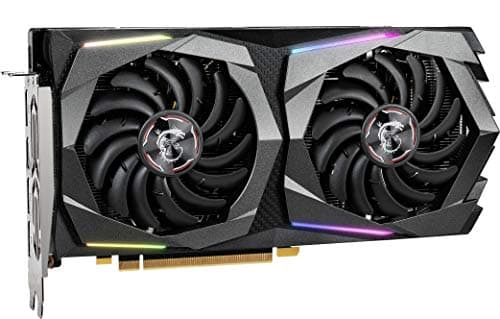 MSI Gaming GeForce GTX 1660 128-Bit HDMI/DP 6GB GDRR5 HDCP Support DirectX 12 Dual Fan VR Ready OC Graphics Card (GTX 1660 Gaming X 6G)