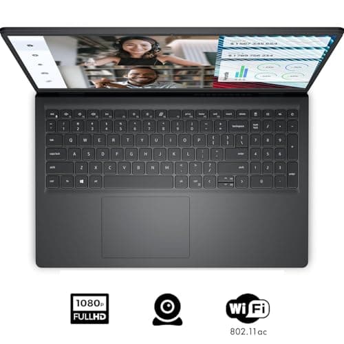 Dell 15.6" Laptop Computer for Home and Student, Intel Core Processor (Beat i5-1135G7), 32Gb Ddr4 Ram, 1Tb Pcie Ssd, Business Vostro 120Hz Fhd, WiFi, Bluetooth, Rj45, Hdmi, Windows 11 Pro