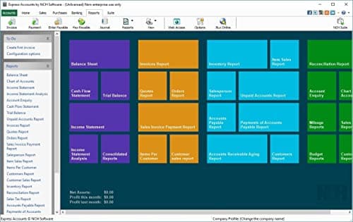 Express Accounts Accounting Software Free [PC Download]