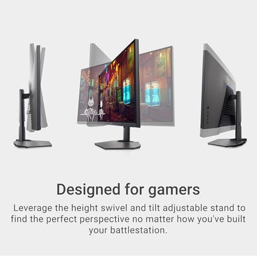 Dell G3223Q Gaming Monitor - 32-Inch 4K Ultra UHD (3840x2160), 144Hz 1Ms Display, AMD FreeSync+NVIDIA G-SYNC Compatible, Height/Swivel/Tilt Adjustability, 3Yr Advanced Exchange - Black