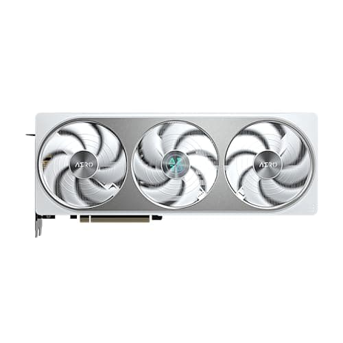 GIGABYTE GeForce RTX 5070 AERO OC 12G Graphics Card, 12GB 192-bit GDDR7, PCIe 5.0, WINDFORCE Cooling System, GV-N5070AERO OC-12GD Video Card