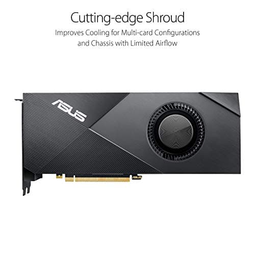 ASUS GeForce RTX 2060 6G Turbo Edition GDDR6 HDMI DP 1.4 Graphics Card (TURBO RTX2060-6G)