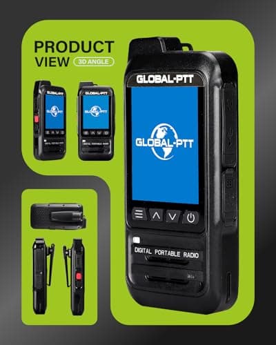 PoC Radios Unlimted Range - IP67 Waterproof & Floating 4G LTE PTT Push to Talk Over Cellular Radio Radios Pre-Installed SIM Nationwide Coverage Outdoor Marine Use (2)