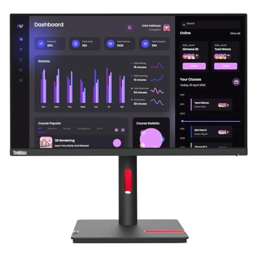 Lenovo ThinkVision T24i-30 23.8 Full HD WLED LCD Monitor - 16:9