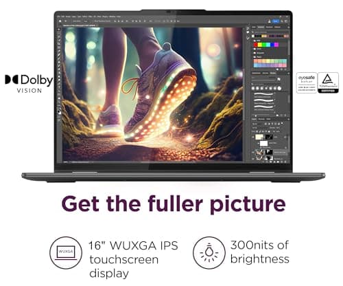 Lenovo Yoga 7i 2-in-1 Business Laptop (16" FHD+ Touchscreen, Intel Ultra 7 155U (Beat i7-1355U), 16GB DDR5 RAM, 1TB SSD) Fingerprint, Backlit, FHD IR Webcam, Thunderbolt 4, Win 11 Home, 2025 AI PC