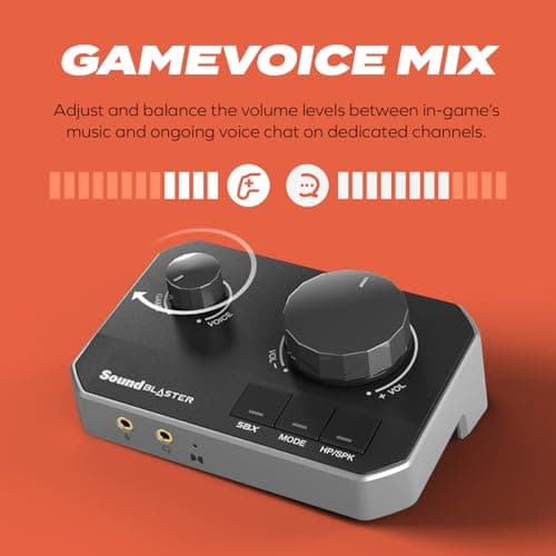 G8 – Hi-Res Gaming USB DAC with Dual USB Audio Mixing and Fully Customizable Acoustic Engine and 10-Band Equalizer