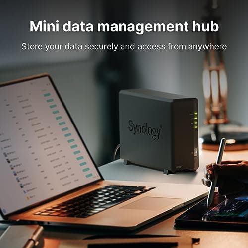 Synology 1-Bay DiskStation DS124 (Diskless) Black