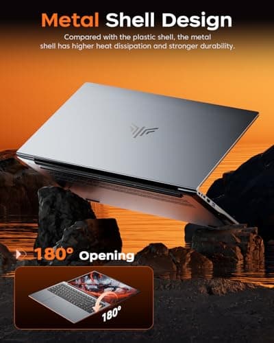 2025 Gaming Laptop, 16.0inch Laptop Computer with AMD Ryzen 7 5825U(8C/16T, Up to 4.5GHz), 16GB RAM 512GB NVMe SSD Windows 11 Laptop, Radeon RX Vega 8 Graphics,WiFi 6, Backlit KB