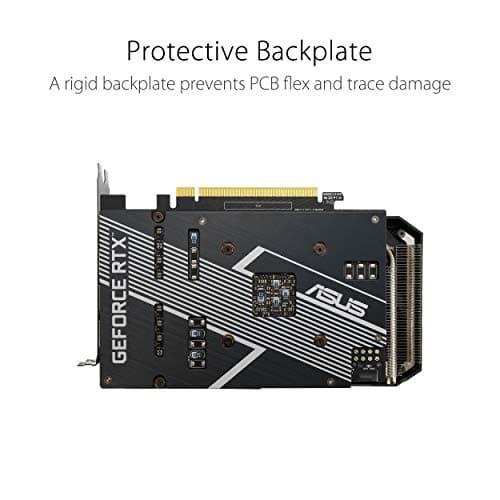 ASUS Dual NVIDIA GeForce RTX 3060 V2 12GB GDDR6 Gaming Graphics Card (PCIe 4.0, 12GB GDDR6 Memory, HDMI 2.1, DisplayPort 1.4a, 2-Slot Design, Axial-tech Fan Design, 0dB Technology)