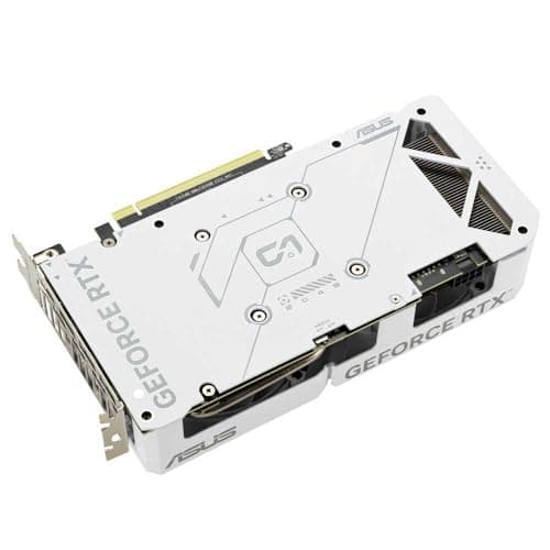 ASUS Dual GeForce RTX 4060 EVO White OC Edition 8GB GDDR6 Gaming Graphics Card White (Nvidia GeForce RTX4060 DLSS3, 246 AI Tops, PCIe 4.0, 1x HDMI 2.1a, 3X DisplayPort 1.4a,