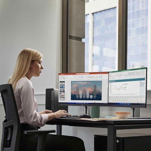 HP Core i9 Desktop Computer, 64GB RAM, 1TB SSD | SFF Small Form Factor, Intel Core i9 16-Core Processor, Type-C, HDMI, DisplayPort, Wired Keyboard and Mouse, Windows 11 Pro