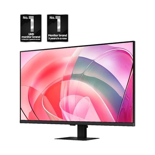 SAMSUNG 32" ViewFinity S7 (S70D) 4K UHD IPS HDR10 High Resolution Monitor, HDMI & DP Port, TUV-Certified, 2025, LS32D700EBNXGO
