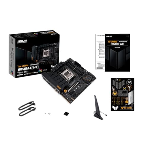 Micro Center AMD Ryzen 7 9700X CPU Processor with ASUS TUF Gaming B650-E WiFi AMD B650 AM5 ATX Motherboard