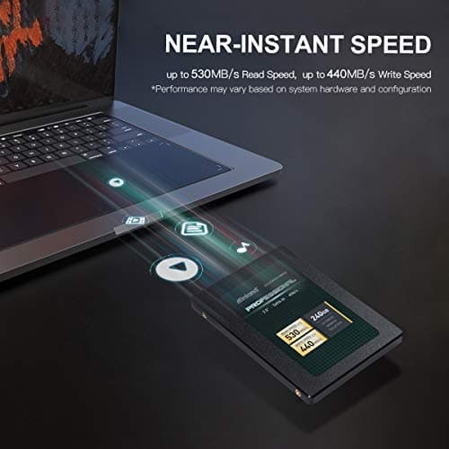 INLAND Professional 3 Pack 240GB SSD 3D NAND SATA III 6Gb/s 2.5" 7mm Internal Solid State Drive (3x240GB)