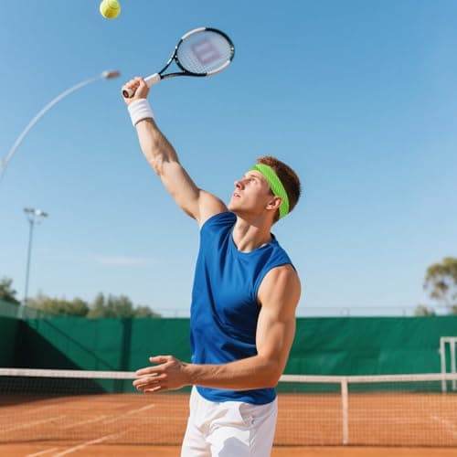 4 Pcs Cooling Headbands for Women Men Sport Sweatband for Running Yoga Cycling Hiking Workout