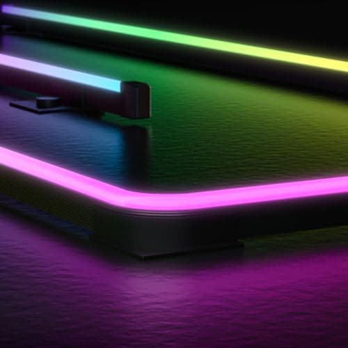 Vetroo LED Strip for PC, 21.7-inch 5V 3-Pin ARGB Light Bar, Chassis Lighting for Aura SYNC, Gigabyte RGB Fusion, MSI Mystic Light Sync with 8 Bracket
