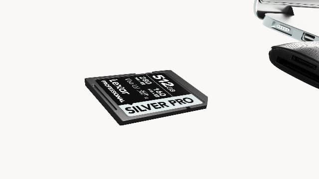 Lexar 128GB (2-PK) Professional SILVER PRO SD Card, UHS-II, C10, U3, V60, Full HD, 4K, Up To 280MB/s Read SDXC Memory Card, for Professional Photographer, Videographer, Enthusiast (LSDSIPR128G-B2NNU)