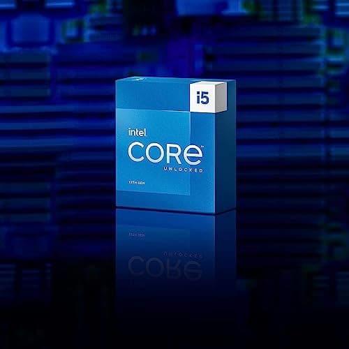 Intel Core i5-13600K Desktop Processor 14 cores (6 P-cores + 8 E-cores) 24M Cache, up to 5.1 GHz