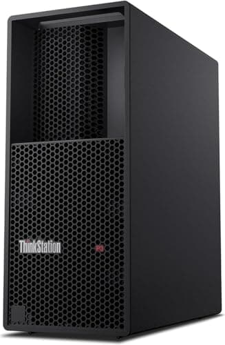 Lenovo ThinkStation P3 Tower Workstation with Intel Core i9-14900 vPro Processor, 64GB RAM, 1TB SSD, NVIDIA 2000 Ada 16GB Graphics, Wi-Fi 6E, Windows 11 Pro, and 3 Year On-site Warranty