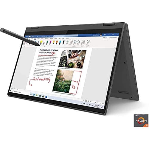 Lenovo Flex 5 14 2-in-1 Laptop, 14.0" FHD Touch Display, AMD Ryzen 5 4500U, 16GB RAM, 256GB Storage, AMD Radeon Graphics, Digital Pen Included, Win 10
