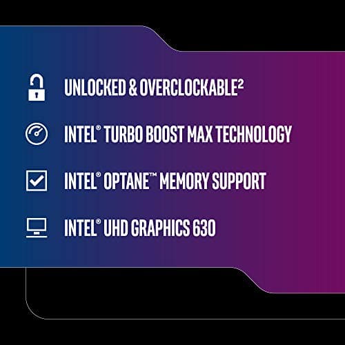 Intel Core i7-9700K Desktop Processor 8 Cores up to 4.9 GHz Turbo unlocked LGA1151 300 Series 95W