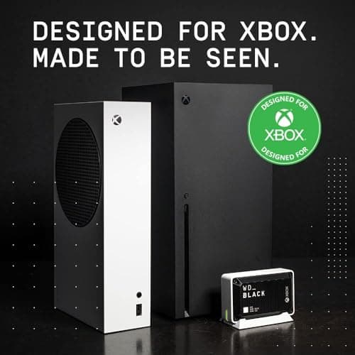 WD_BLACK 2TB D30 Game SSD - Portable External Drive, Compatible with Xbox and PC, Up to 900MB/s - WDBAMF0020BBW-WESN