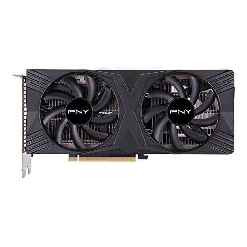 PNY GeForce RTX™ 4060 Ti 8GB Verto™ Dual Fan Graphics Card DLSS 3 (128-bit, PCIe 4.0, GDDR6, HDMI/DisplayPort, Supports 4k, 2 Slot)