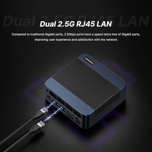 M4 Mini PC Ryzen 7 7840HS, Radeon 780M GPU, 11 Pro Gaming Desktop Computers, 32GB DDR5 RAM, 1TB PCIe 4.0 NVMe 2280 SSD, Wi-Fi6, BT 5.2, Oculink Mini Computers