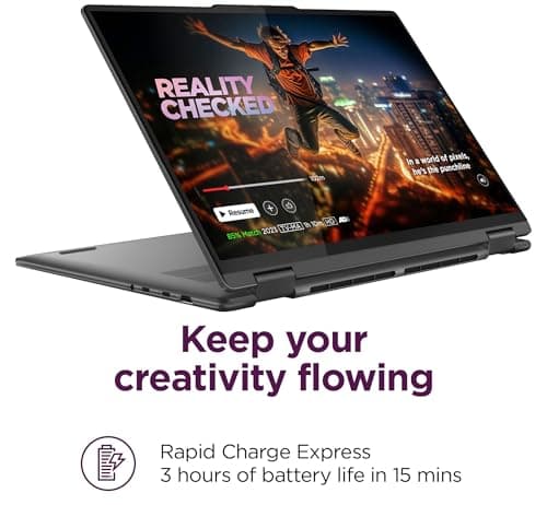 Lenovo Yoga 7i 2-in-1 Business Laptop (16" FHD+ Touchscreen, Intel Ultra 7 155U (Beat i7-1355U), 16GB DDR5 RAM, 1TB SSD) Fingerprint, Backlit, FHD IR Webcam, Thunderbolt 4, Win 11 Home, 2025 AI PC