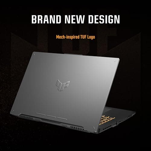 ASUS TUF Gaming F17 (2023) Gaming Laptop, 17.3” FHD 144Hz Display, GeForce RTX 3050, Intel Core i5-12500H, 16GB DDR4, 512GB PCIe SSD, Wi-Fi 6, Windows 11, FX707ZC-ES53,Mecha Gray