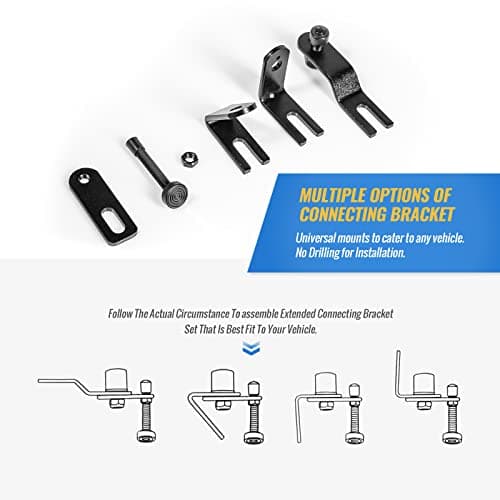 AA-Products T-100AT Aluminum Vehicle Notebook/Laptop/Netbook Computer Mount Holder for Trucks-Vans-Cars-SUVs