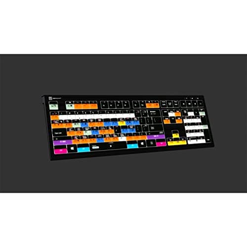 Logickeyboard Designed for Blender 3D - PC Astra 2 Keyboard - LKB-BLEN-A2PC-US