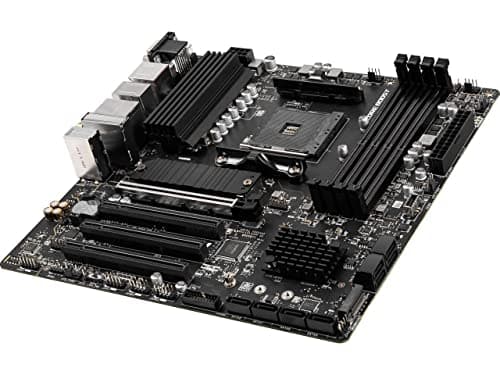 MSI PRO B550M-VC WiFi ProSeries Motherboard (AMD Ryzen 5000 Series, AM4, DDR4, PCIe 4.0, SATA 6Gb/s, M.2, USB 3.2 Gen 2, HDMI/DP, Wi-Fi 6E, Bluetooth 5.2, mATX)