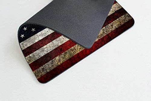 United States National Flag Mousepad Non-Slip Rubber Base Mouse Pads for Computers Laptop Office Desk Accessories Mouse pad (National Flag, 1pc)