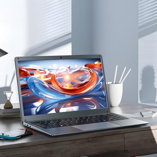 14 Inch Laptop-Computer, Intel Celeron N3350 (Up to 2.4GHz), 6GB LPDDR4 RAM 320GB Storage, WI-FI 5, BT5.0, HD Camera, 34Wh Battery, Windows 10 Laptop for Home & Study, Lightweight