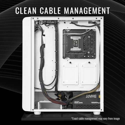 Thermaltake LCGS Quartz i1460 Gaming Desktop (Intel Core™ i5-14400F, ToughRam DDR4 3600Mhz 16GB RGB Memory, NVIDIA GeForce® RTX 5060, 1TB NVMe M.2, WiFi, Windows 11) S2QT-B760-560-LCS
