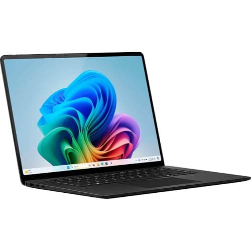 Microsoft Surface Laptop (2024), Windows 11 Copilot+ PC, 15" Touchscreen Display, Snapdragon X Elite (12 core), 32GB RAM, 1TB SSD Storage, Black