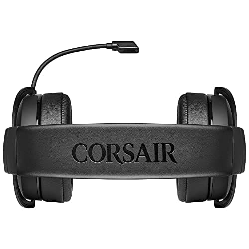 Corsair HS70 Pro Wireless Gaming Headset - 7.1 Surround Sound Headphones for PC, MacOS, PS5, PS4 - Discord Certified - 50mm Drivers – Carbon,Black