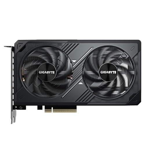 GIGABYTE GeForce RTX 5060 WINDFORCE 8G Graphics Card, 8GB 128-bit GDDR7, PCIe 5.0, WINDFORCE Cooling System, GV-N5060WF2-8GD Video Card