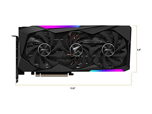 GIGABYTE AORUS GeForce RTX 3070 Master 8G Graphics Card, 3X WINDFORCE Fans, 8GB 256-bit GDDR6, GV-N3070AORUS M-8GD Video Card